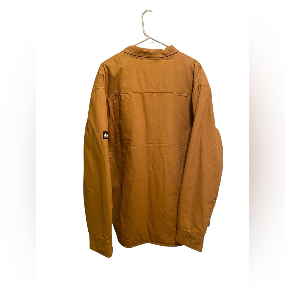 Quiksilver Men's Brown Shirt Jacket. Size XXL. New with tags - Picture 6 of 9